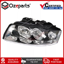 Pair LH+RH Head Light Lamp Halogen For Audi A4 S4 Sedan Wagon B6 2001~2004