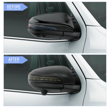 Side Mirror Cover Trim Protector for Toyota Hilux SR SR5 2016-2023+ Dynamic LED