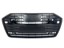 For 2019-2024 Audi A6 S6 C8 Gloss Black Front Bumper Grille