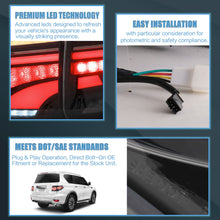 Pair LED Tail Lights For 2010-2019 Nissan Patrol Y62 w/Sequential Signal
