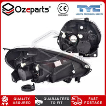 Pair / Set LH+RH Head Light Front Lamp (Iron Grey) For Fiat Punto 2010~2015