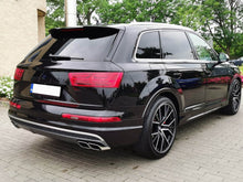 Square Exhaust Tips for Audi Q7 3.0L 2016–2019 Chrome Tail Pipe