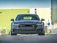Pair Front Bumper Fog Light Grilles Audi A7 C8 Sportback 2019-2025
