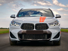 For 2018-2023 BMW X2 F39 Black Diamond Front Kidney Grille Grill fg246