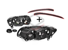 LH + RH Head Light (Black) With Projector + Eye Lids For Holden HSV VE VF 2009-2013 VE Series 2 / Holden Commodore VE Series 1 2006-2010