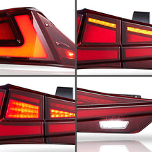 Red LED Tail Lights For 2014-2019 Lexus IS250 300h 350F Start-up&Sequential Set