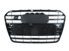 Gloss Black S5 Style Front Bumper Grille For Audi A5 S5 B8.5 2013–2016