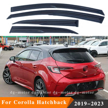Weather shields weathershields WindowVisor suitable for Corolla Hatch 5D 2018-23