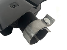 Square Exhaust Tips Brushed/Black for Porsche Macan Base 2.0 2014-2018