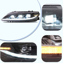 FULL LED Headlights Projector Fit 03-08 Mazda 6 W/Sequential & Startup Set
