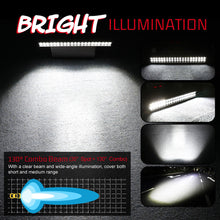 20inch Dual Row LED Work Driving Light Bar Spot Flood Combo Offroad Truck 4X4WD