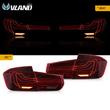 Laser Style Red LED Tail Lights For 2012-2018 BMW 3 Series F30 F35 F80 1Pair