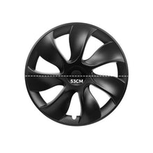 Matte Black 19 Inch Wheel Cover Caps Rim Hubcap for Tesla Model Y 2020-2023