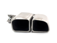 Turbo Square Exhaust Muffler Tips for Porsche Cayenne 9Y0 Base Petrol 2019-2024