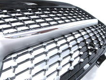 Black/Silver Diamond Front Grill for Mercedes CLA C118 2020-2023 fg94