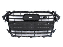 S4 Style Chrome Front Bumper Grille For Audi A4 S4 B8.5 2013–2016