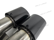 Black Exhaust Tips Tailpipe fit for Porsche 981 Cayman Boxster 2013-2016 et181