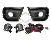Full Set Fog Light Spot Driving Lamp KIT Black For Ford Ranger 2022~On Wildtrak