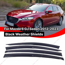Weathershields Weather Shields Window Visor for Mazda 6 Sedan 2012-2023