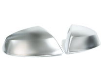 For 2018-2023 Audi Q5 SQ5 Q7 Matte Chrome Side Mirror Caps w/ Lane Assist