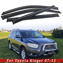 Window Visors for Toyota Kluger 07-13 Weather Shields Weathershields
