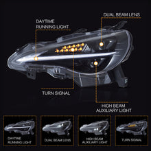 LED Headlights w/ DRL & Sequential Turn Signal for 2012–2021 Toyota 86 / Subaru BRZ