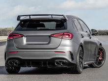 Gloss Black Rear Bumper Side Air Vents For Mercedes W177 Hatchback A35 A45 AMG 2019-2023
