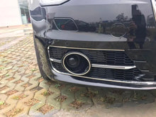 Pair Front Bumper Fog Light Grille Covers For Audi A6 C7 Non-S-Line 2016-2018