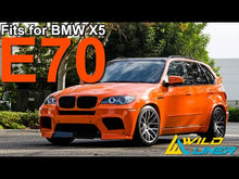 2pc Front Grill Grille Gloss Black Suitable for BMW E70 X5 E71 X6 2007-2013
