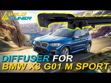 Glossy Black Rear Bumper Diffuser for BMW X3 G01 M Sport 2018-2021 di173