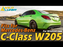Front Bumper Fog Light Grille Cover Trim For Mercedes W205 C300 C43 AMG Pack 2015-2018 pz28