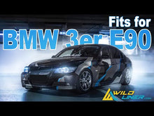 Gloss Black Front Kidney Grill For 2009-2011 BMW 3-Series E90 Sedan LCI fg32
