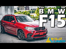 Glossy Black Front Kidney Grille Grill for BMW X5 X6 F15 F16 fg105