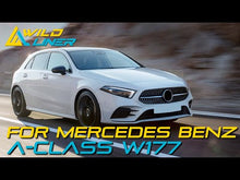 Gloss Black Rear Bumper Side Air Vents For Mercedes W177 Hatchback A35 A45 AMG 2019-2023