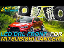 LED DRL Front Fog Lights For Mitsubishi Lancer CJ ES-Sport XLS Ralliart 2007-2015