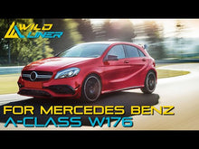 Gloss Black Rear Side Air Vent Bodykits for Mercedes W176 A200 A250 A45 AMG 2013-2018