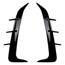 Black Rear Bumper Side Air Vents for BMW X6 G06 M Sport 2019-2023