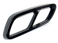WildLiner Gloss Black Rear Exhaust Pipe Cover Trim For Mercedes Benz C Class W206 2022-2023