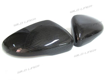 Replacement Real Carbon Fiber Side Mirror Cover Caps For VW Golf MK6 GTI R 2009–2013