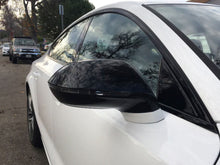 Gloss Black Mirror Caps Set for Audi A7 S7 RS7 C7 with Lane Assist