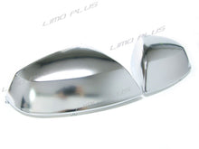 For 2018-2023 Audi Q5 SQ5 Q7 Matte Chrome Rearview Mirror Caps No Lane Assist