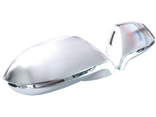 For 2012-2018 Audi A7 C7 S7 RS7 Matte Chrome Mirorr Cover Caps Replacement With Lane Assist mc38