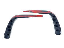 Gloss Black Front Splitter Fog Light Trim Flaps For Mercedes GLC X253 C253 AMG 2016-2019