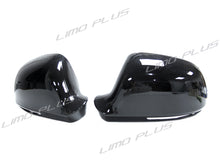 Gloss Black Side Mirror Cover Caps for Audi A4 S4 B8 A5 S5 8T Q3 2008-2012
