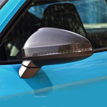 Carbon Fiber Look Mirror Cover Caps for Audi A5 F5 S5 A5 B9 S4 With Lane Assist 2017-2022 mc129