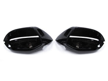 Gloss Black Mirror Caps Set for Audi A7 S7 RS7 C7 with Lane Assist
