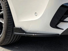 Glossy Black Rear Bumper Splitters Canards for BMW 3-Series G20 Sedan M-Sport 2019-2022 pre-LCI