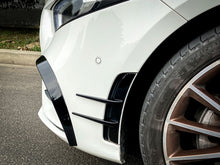 Gloss Black Front Bumper Side Air Vents for Mercedes A-Class W177 A180 A200 A250 A35 AMG Sedan/Hatch 2019-2024