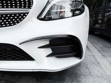 Front Bumper Canards Air Vent Trim for Mercedes W205 S205 C205 AMG-Line 2019-2021 pz53