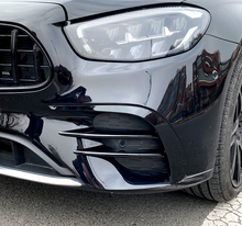 For 2021-2023 Mercedes E W213 S213 C238 A238 AMG-Line Front Bumper Canards Splitters Aero Flaps